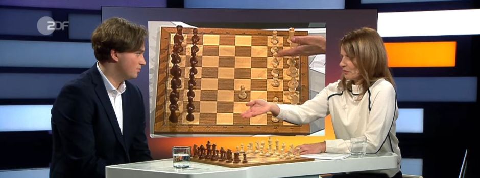 Saulheimer Schach-Star Vincent Keymer (19) im „aktuellen sportstudio“