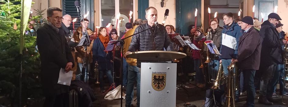 Weihnachtsblasen am 23. Dezember im Park der Stadt Nierstein und rund um das Bürgerhaus in Schwabsburg