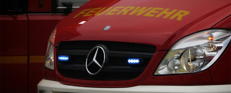 Nächtlicher Brand in Friesenheim: Garage und Elektroroller beschädigt