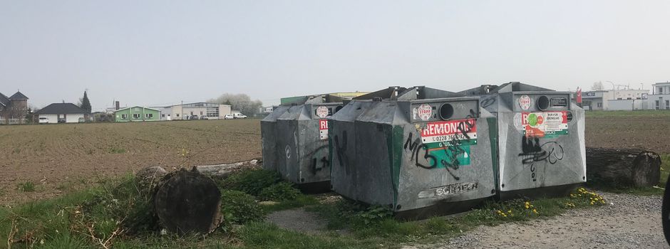 Streit um Einwurf an Glascontainern