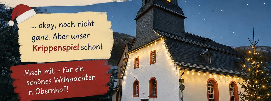 🎄 Lust auf Krippenspiel? Macht mit!