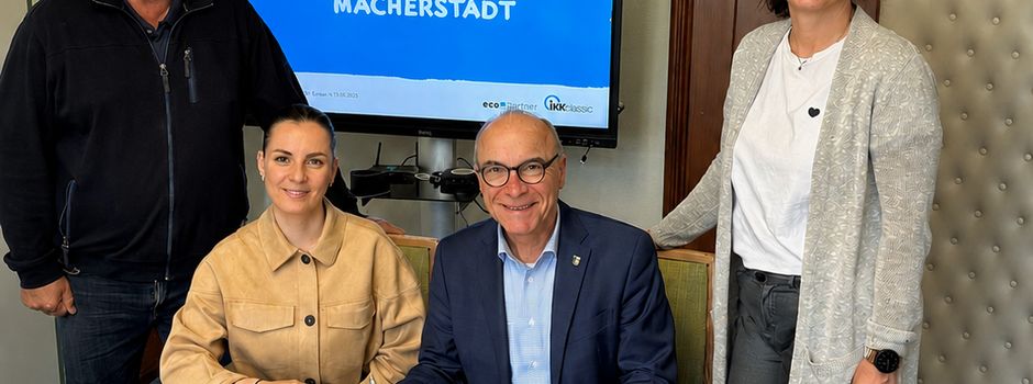 Stadt Elzach unterzeichnet Vertrag mit IKK und Eco Partner