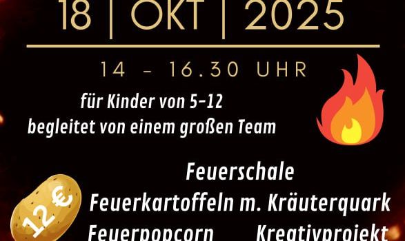 Kartoffelfeuer am 18. Oktober in Illschwang