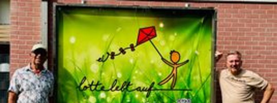 Neue Infotafel auf der Festwiese