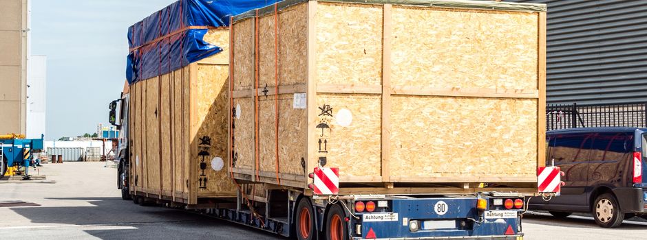 Schwertransporte für Heidekreis-Klinikum