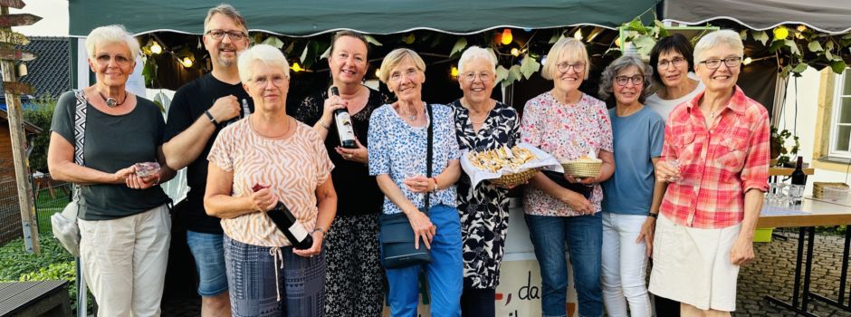 Weinfest in Herzebrock - vom trockenen Roséwein über halbtrockenen Weißwein bis zum Rotwein
