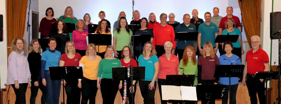 Rock-Pop-Chor „Rechoir“ live in Fintel