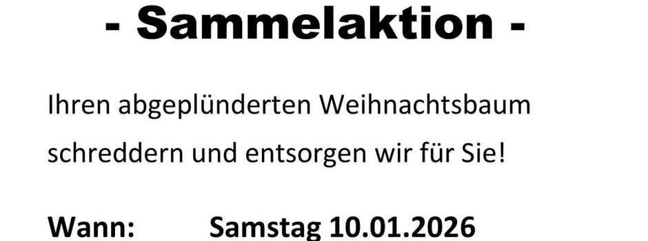 Tannenbaum-Schreddern