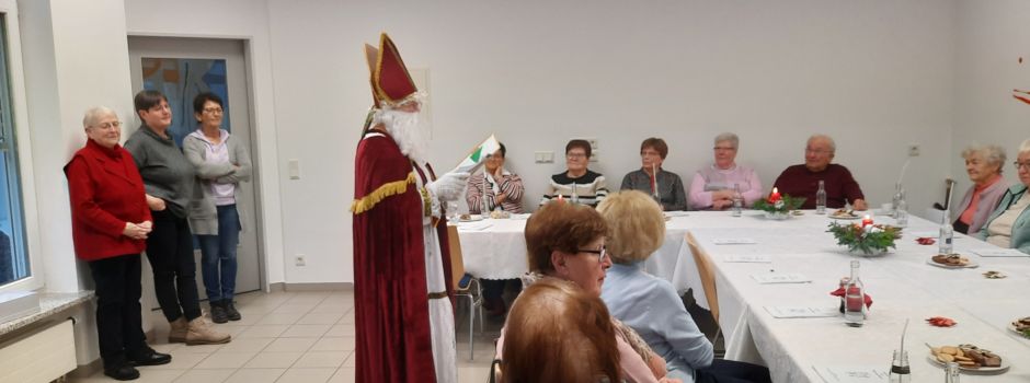 Nächster Seniorentreff am 12.12.2023 in der Hochkreuzhalle in Kollig mit Besuch vom Nikolaus