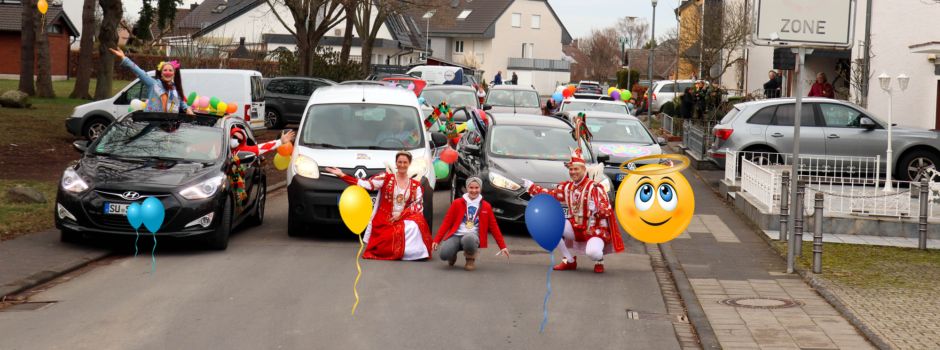 D'r Zoch kütt! - Kleiner karnevalistischer Umzug durch Ranzel