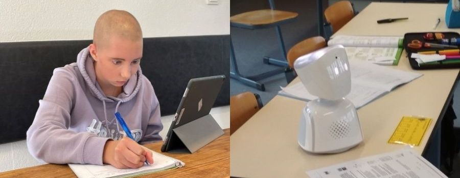 Warum ein Roboter auf Mias Schulbank steht