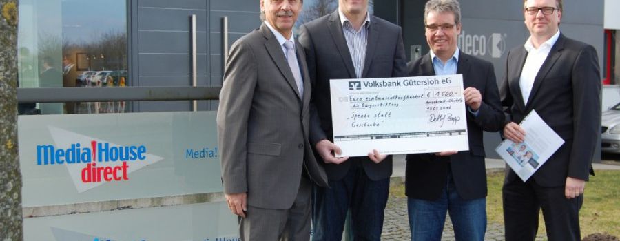 1.500 EUR Spende für Schulprojekt
