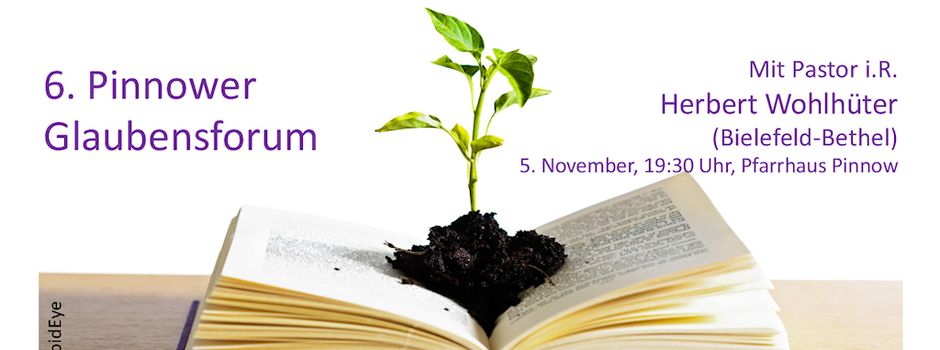 Einladung zum Pinnower Glaubensforum