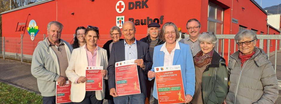 Große Dorfputzete in Lauf, Ottersweier und Sasbach am 28. März 2026