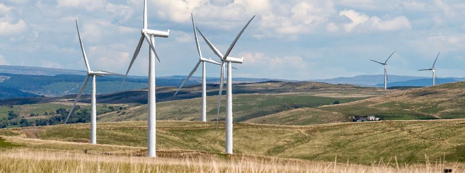 Windenergieprojekt nördlich des Stadtteils Linderte