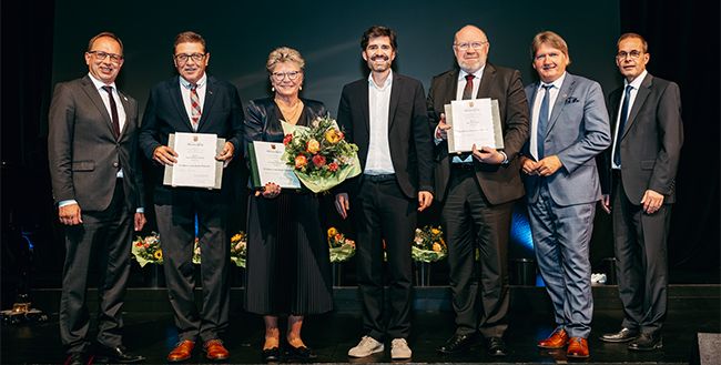 Auszeichnung für Kommunalpolitiker: Freiherr-vom-Stein-Plakette verliehen