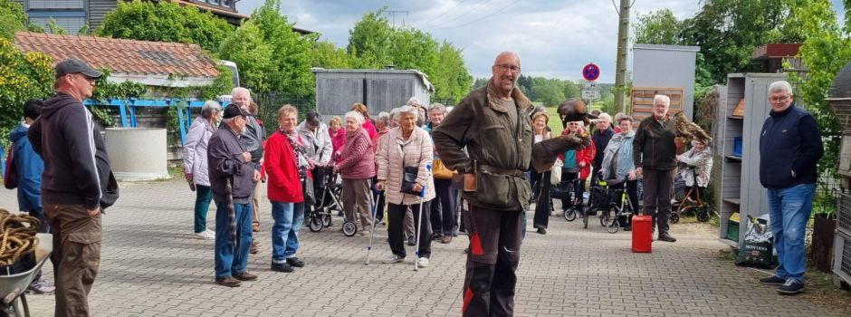 Senioren von Tierauffangstation Kümmersbuch beeindruckt