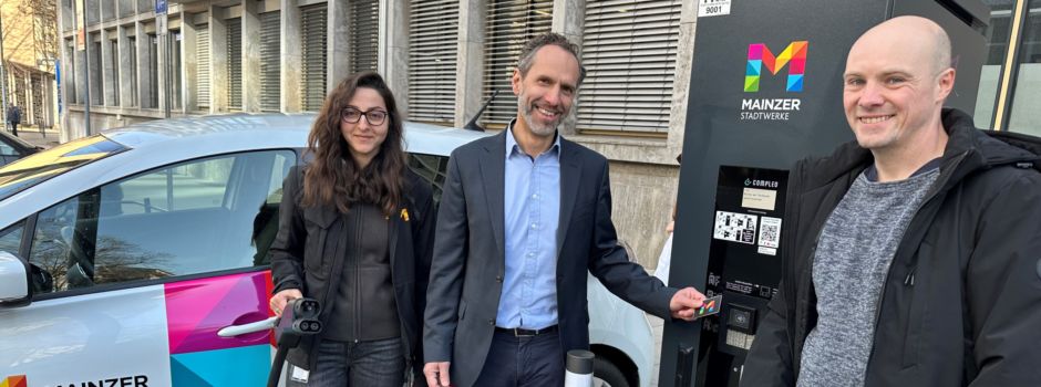 Hier können Mainzer jetzt ihr E-Auto neu aufladen