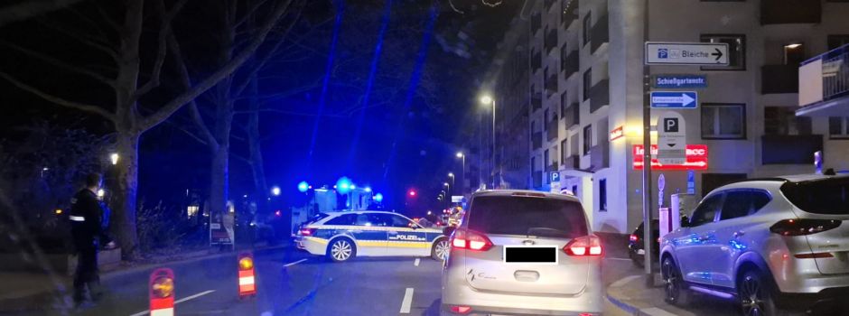 Motorradfahrer und Radfahrer bei Unfall auf Mainzer Kaiserstraße verletzt