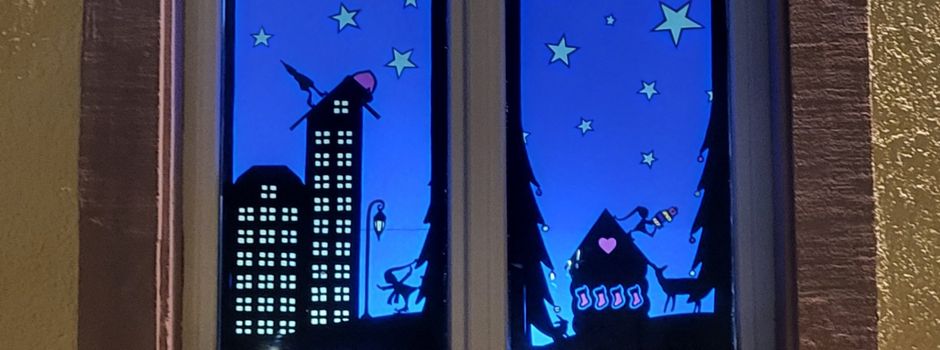 Adventsfenstereröffnung am Rathaus