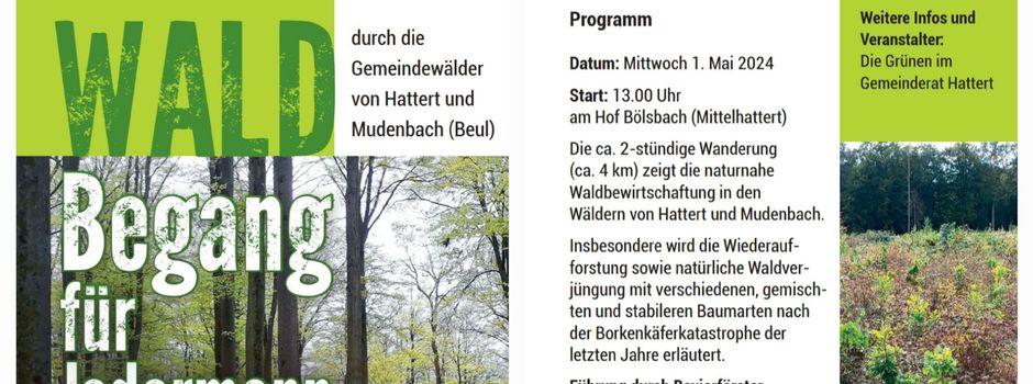 Waldbegang, 01.05.2024 13:00 Uhr