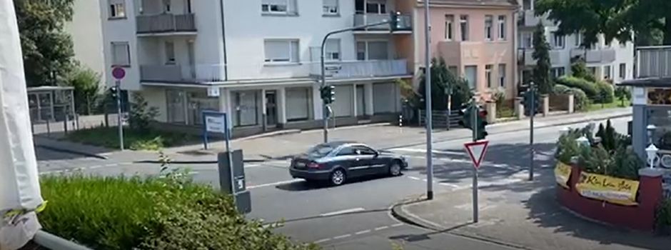 Fußgänger retten sich mit Sprüngen: Verfolgungsjagd in Kastel und Kostheim