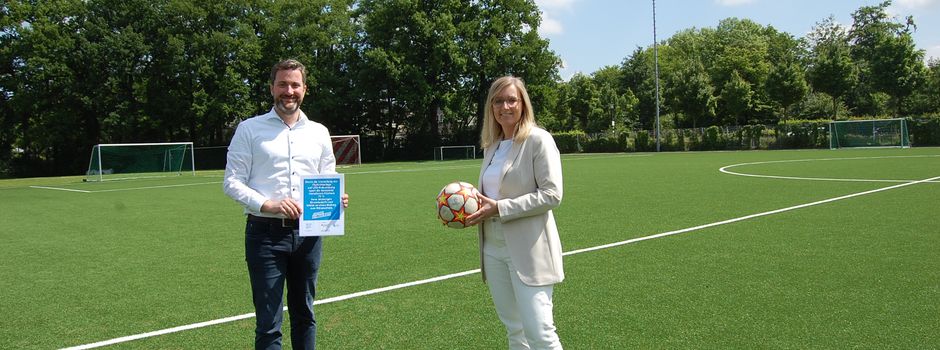 Zwei Sportplätze in Herzebrock-Clarholz auf LED-Beleuchtung umgestellt: Stromverbrauch deutlich gesenkt