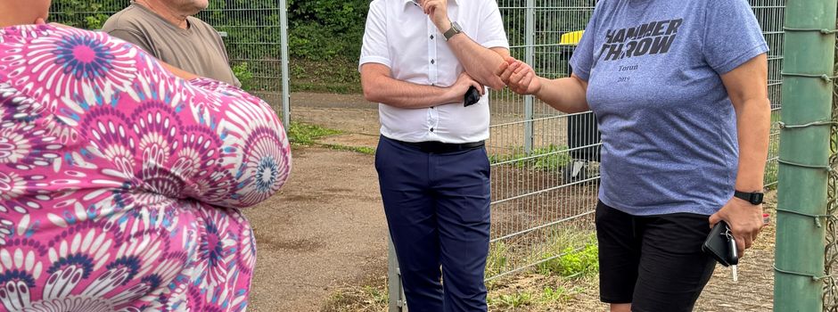 Bürgermeister im Vereinsdialog beim TC Siersburg