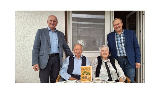 Eiserne Hochzeit von Ursula und Werner Dilling