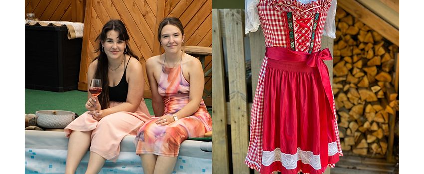 „Fesch - Rhoihessisch“: Schwestern eröffnen Dirndl-Saison in Dexheim