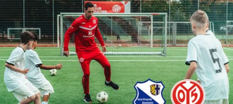 Bundesliga-Flair in Dienheim: Profis von Mainz 05 zu Gast beim Training