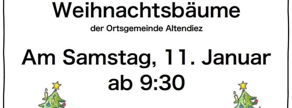 Auch in diesem Jahr holt die VfL – Jugend die ausgedienten Weihnachtsbäume ab.

Hier die weiteren Informationen dazu: