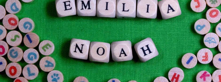 Emilia und Noah bleiben Dauerbrenner bei den Vornamen