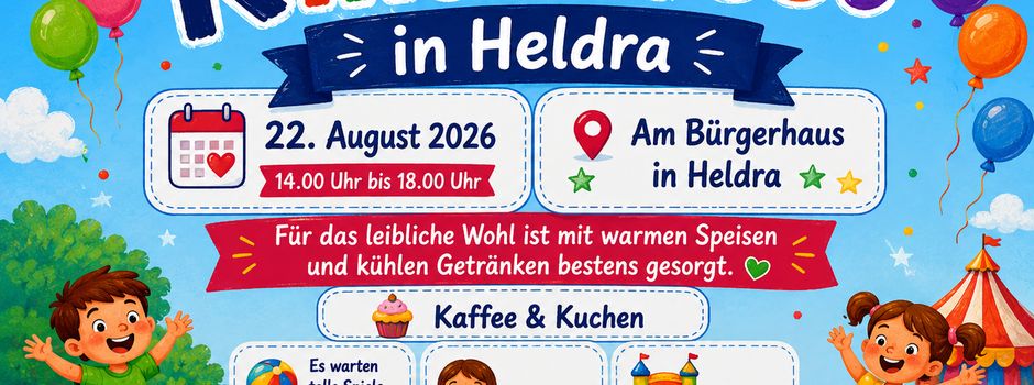 Heldra lädt zum großen Kinderfest ein