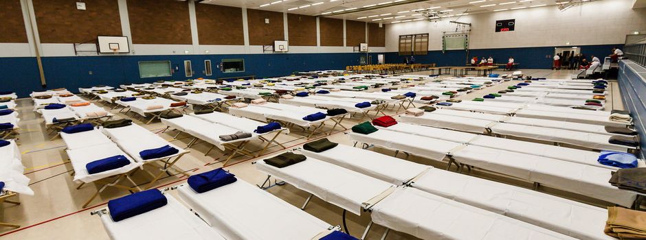 Kein Platz mehr für Ukraine-Flüchtlinge in Mainz: Nun öffnen die Turnhallen