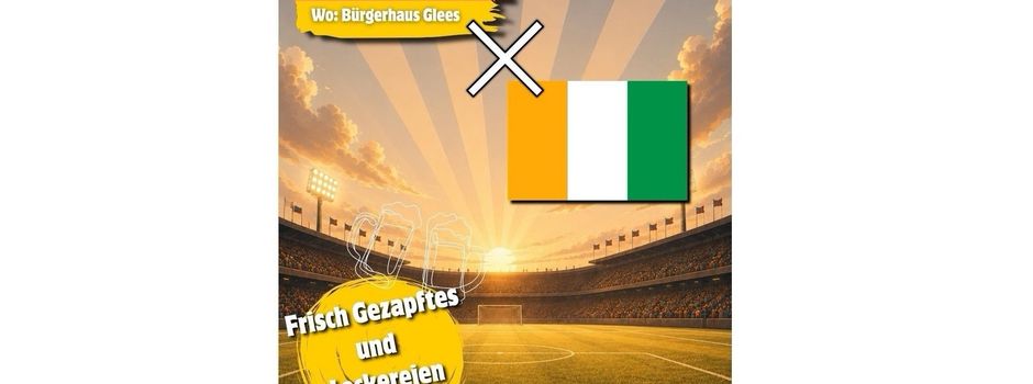 Public Viewing zur WM 2026 in Glees