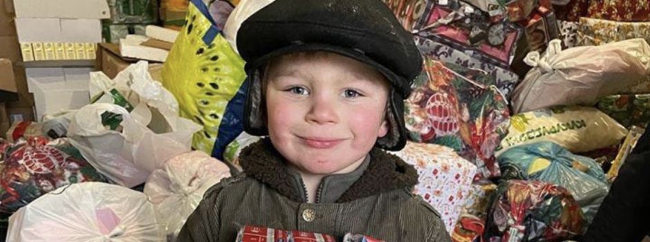 Kindern in der Ukraine zum Weihnachtsfest eine Freude machen