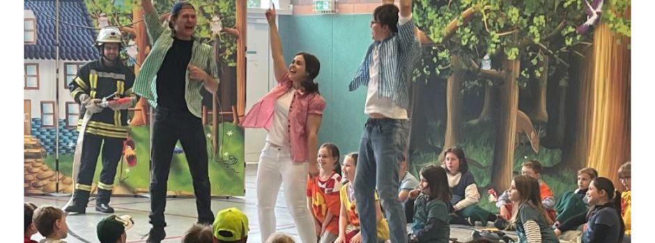Brandschutzaktionstag der Grundschule Melsbach