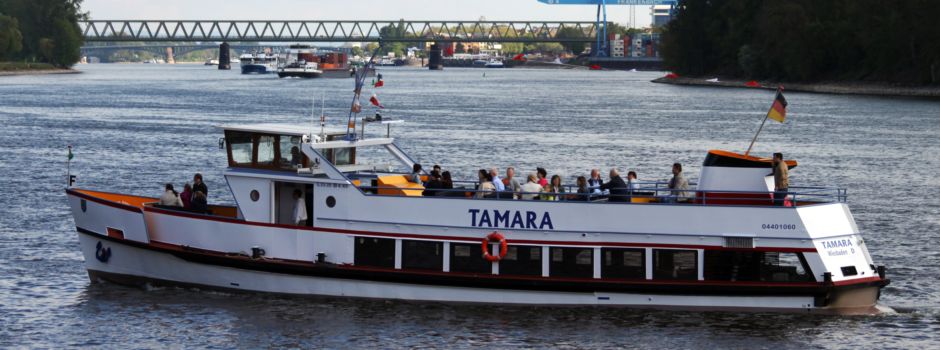 Rettbergsaue nur mit Rheinfähre „Tamara“ erreichbar