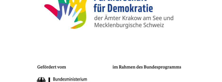 Voller Erfolg für die Demokratie: 10 Projekte starten im Amtsbereich Krakow am See