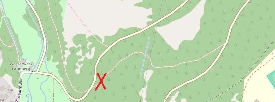 Wanderweg gesperrt
