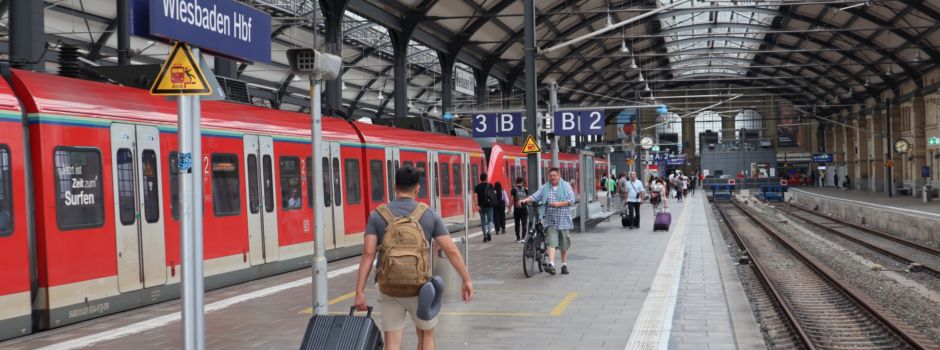 Wiesbaden wird Teil von neuer High-Tech-Zugstrecke