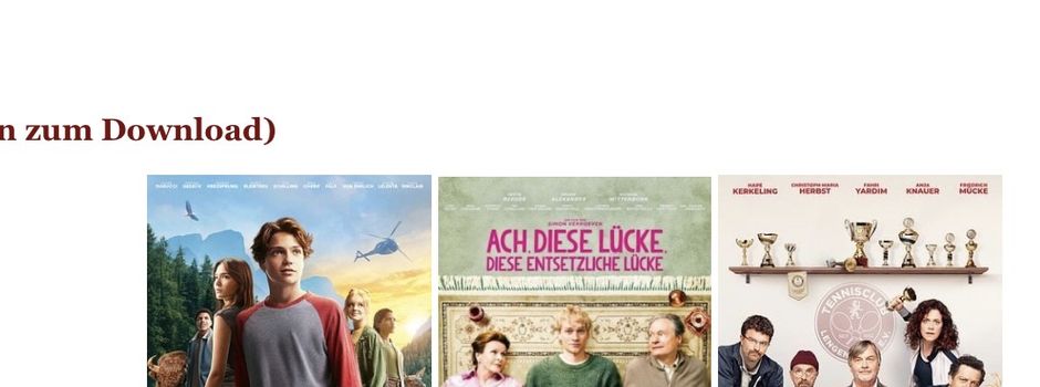 Kino Spielplan vom 05.02.-15.02.2026