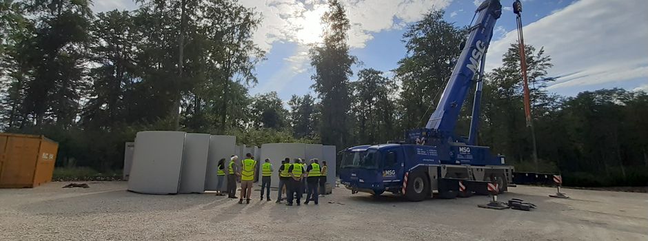 Windpark Bingen nimmt Formen an