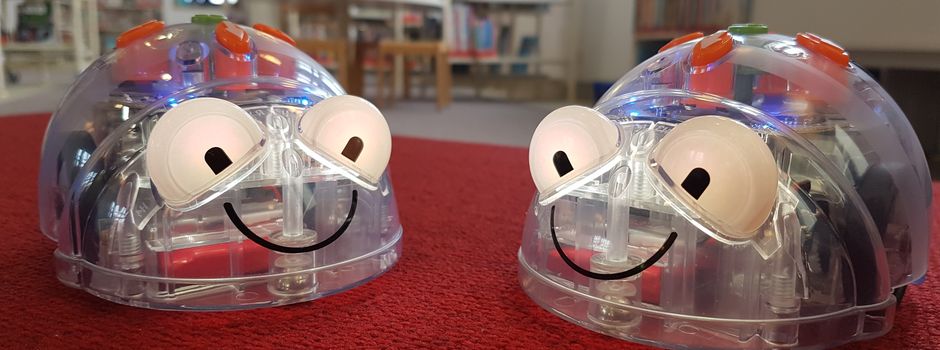Blue-Bots programmieren am 27.10.