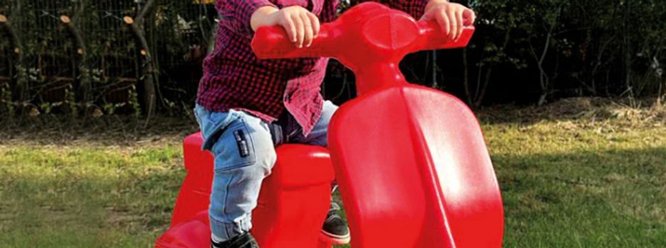 Neues Federspiel für unseren Spielplatz