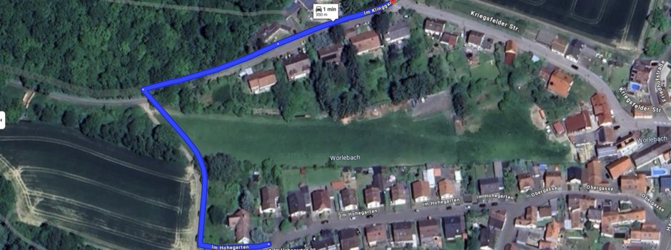 Vollsperrung im Bereich Obergasse und Im Hohegarten – Reparatur defekter Schachtabdeckungen