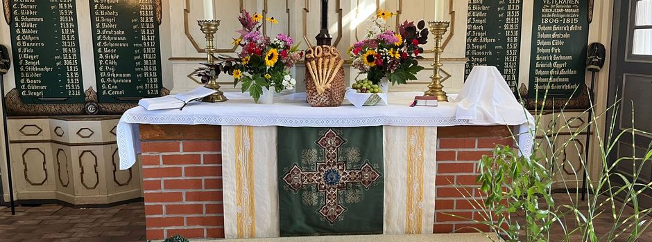 Erntedankgottesdienst in Kirch Jesar – Ein Fest voller Dankbarkeit