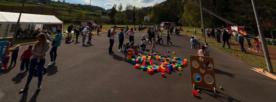 Kinderfest auf dem Sportgelände Hausen sehr gut angenommen