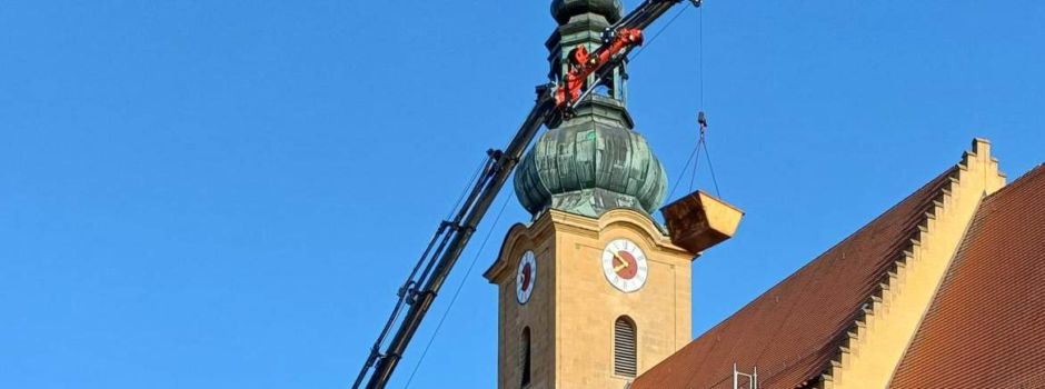 Renovierung der Stadtpfarrkirche Mariä Himmelfahrt hat begonnen